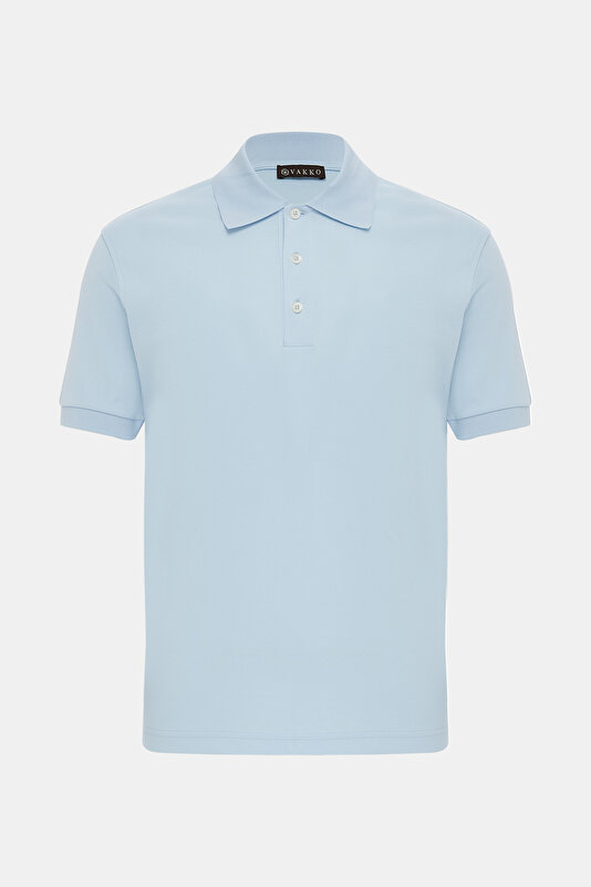 DÜĞMELİ POLO YAKA KISA KOL T-SHIRT
