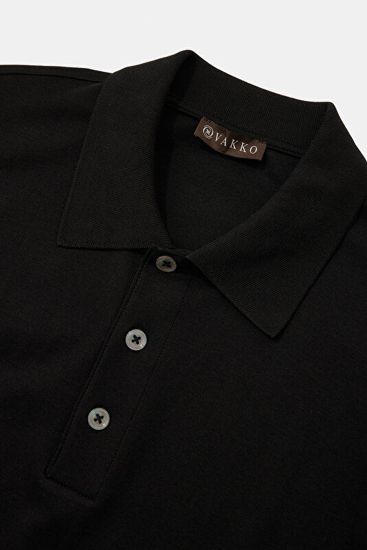DÜĞMELİ POLO YAKA UZUN KOL T-SHIRT 3