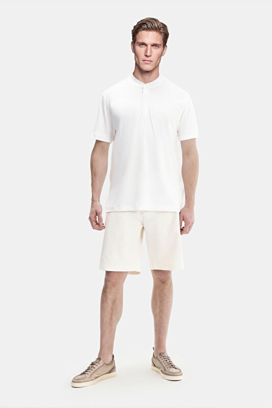 DÜĞMELİ POLO YAKA KISA  KOL T-SHIRT 4