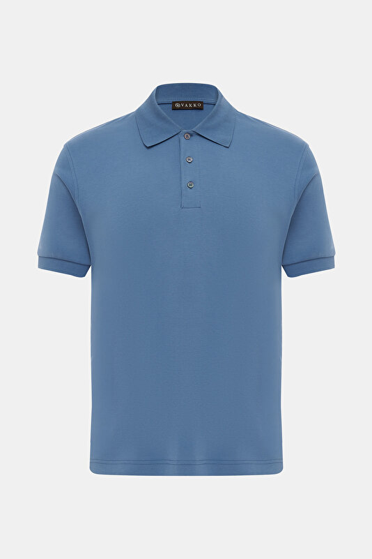 DÜĞMELİ POLO YAKA KISA KOL T-SHIRT