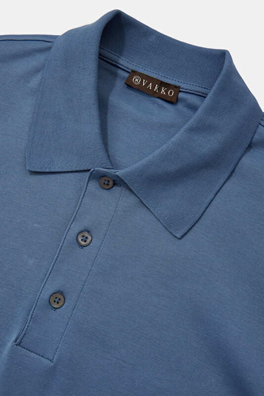DÜĞMELİ POLO YAKA KISA KOL T-SHIRT 3