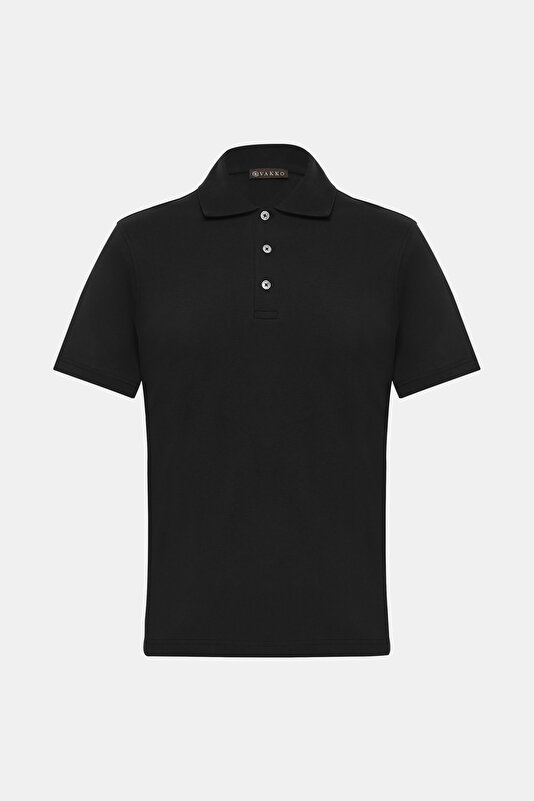 DÜĞMELİ POLO YAKA KISA KOL T-SHIRT
