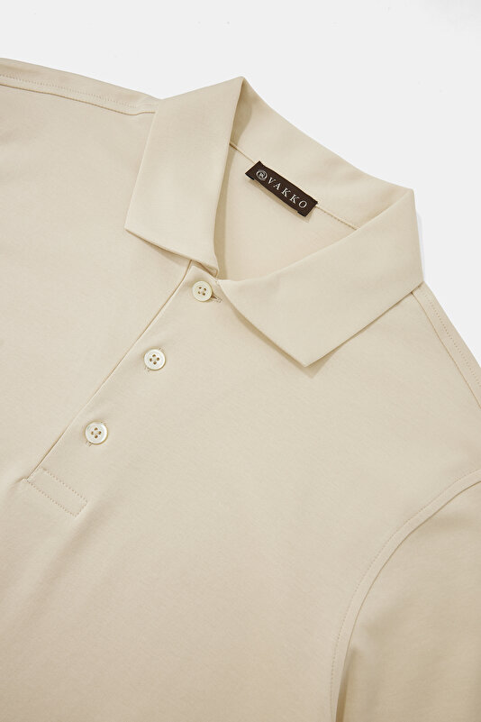 DÜĞMELİ POLO YAKA KISA KOL T-SHIRT 3