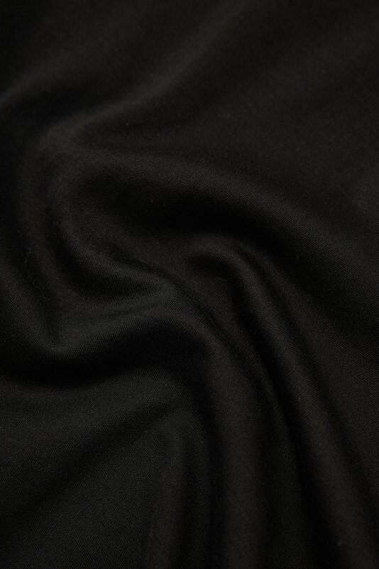 BLACK POLO NECK SHORT SLEEVE TSHIRT 4