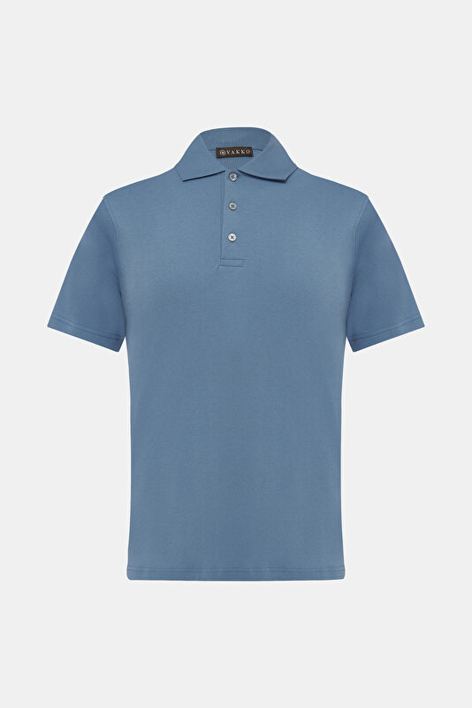 DÜĞMELİ POLO YAKA KISA KOL T-SHIRT