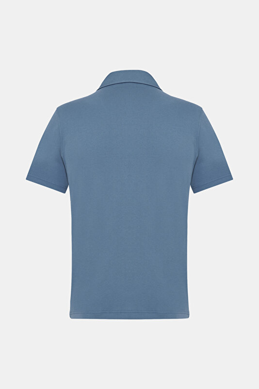 DÜĞMELİ POLO YAKA KISA KOL T-SHIRT 2