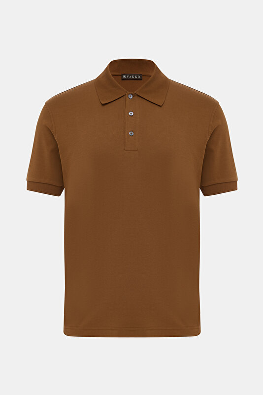 DÜĞMELİ POLO YAKA KISA KOL T-SHIRT