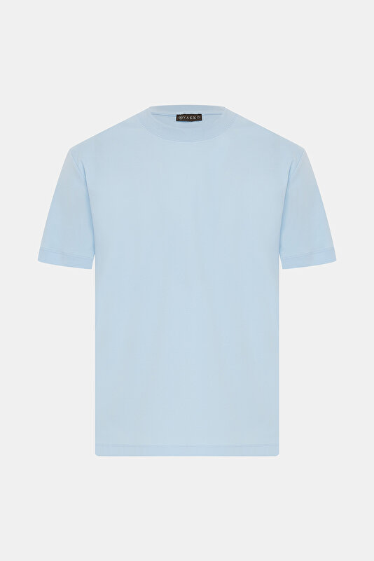 BİSİKLET YAKALI KISA KOL T-SHIRT