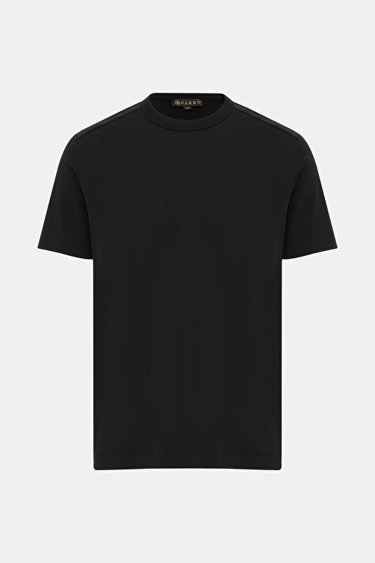 BİSİKLET YAKALI KISA  KOL T-SHIRT