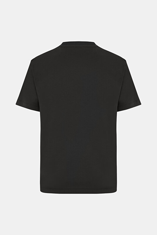 BLACK BICYCLE COLLAR SHORT SLEEVE TSHIRT 2