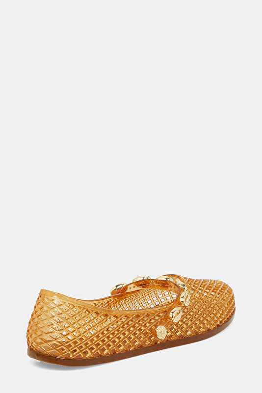 CARAMEL FLAT SHOES 3