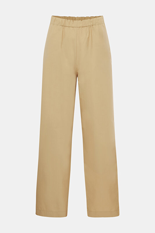 BEJ BOL KESİM PANTOLON 4