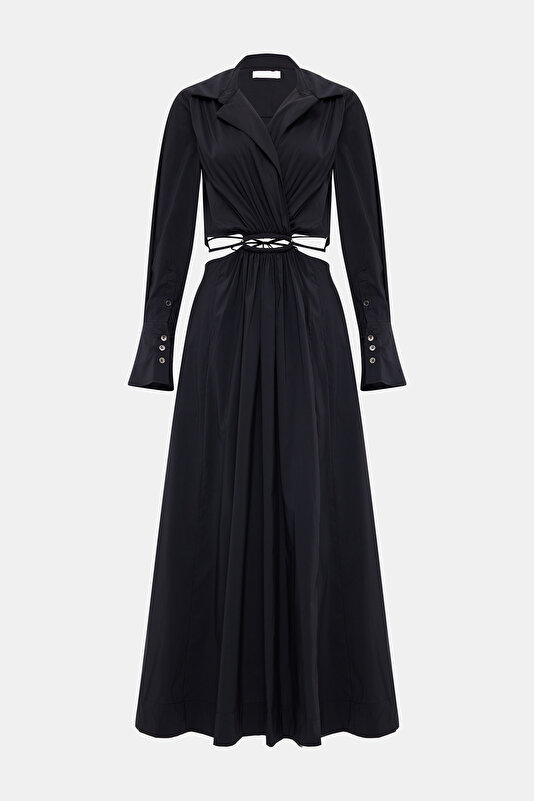 BLACK MİDİ DRESS