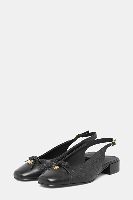 BLACK FLAT SHOES 2