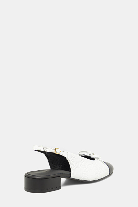 WHITE FLAT SHOES 3