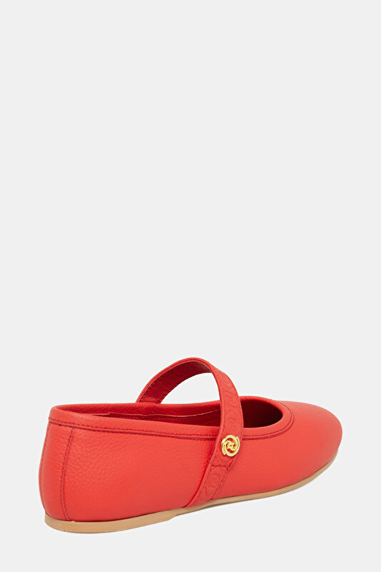 RED FLAT SHOES 3