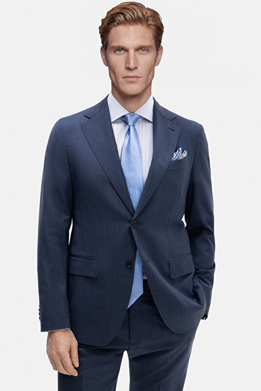 INDIGO WOOL SUIT 3