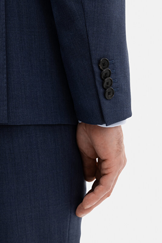 INDIGO WOOL SUIT 4