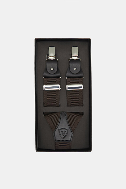 DARK BROWN SUSPENDER