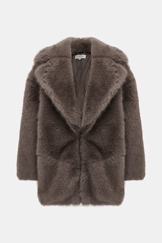 MINK REEFER JACKET
