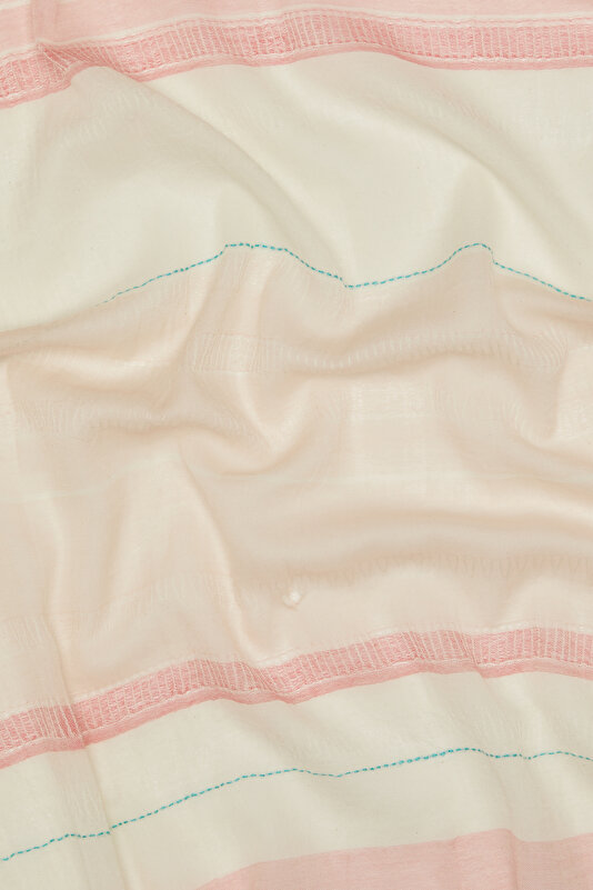 LIGHT PINK DESIGN FILLED SHAWL 3