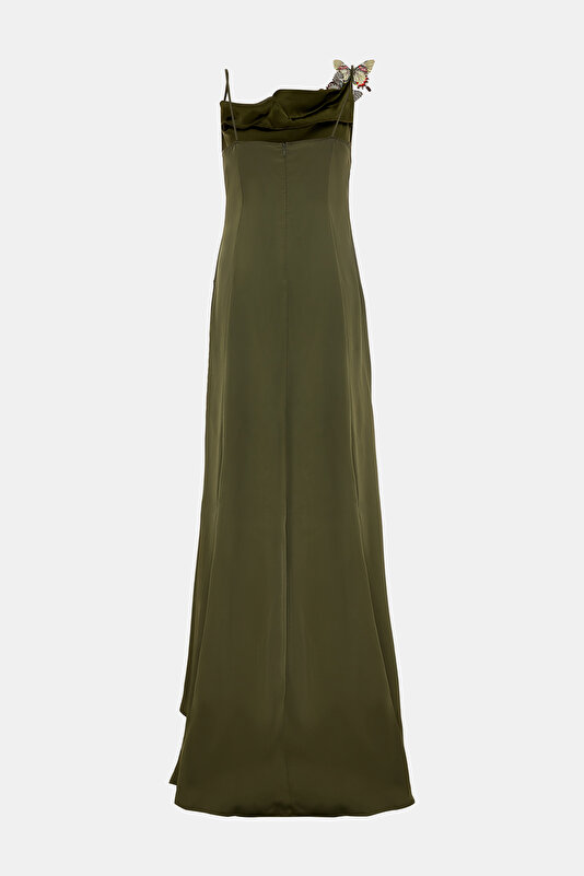 DARK GREEN DRESS 2