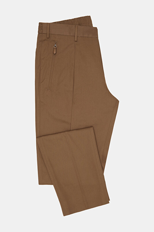 TEK PİLELİ BELİ İPLİ PANTOLON