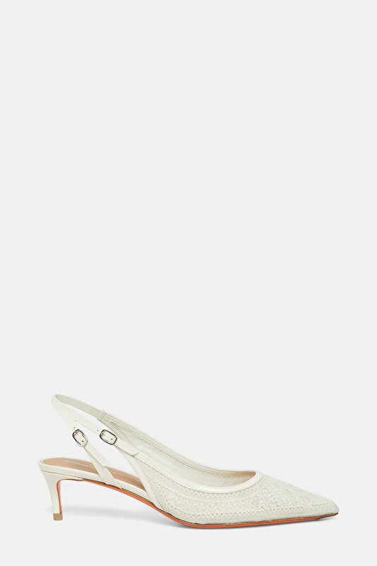 WHITE LACY LACE SHOE