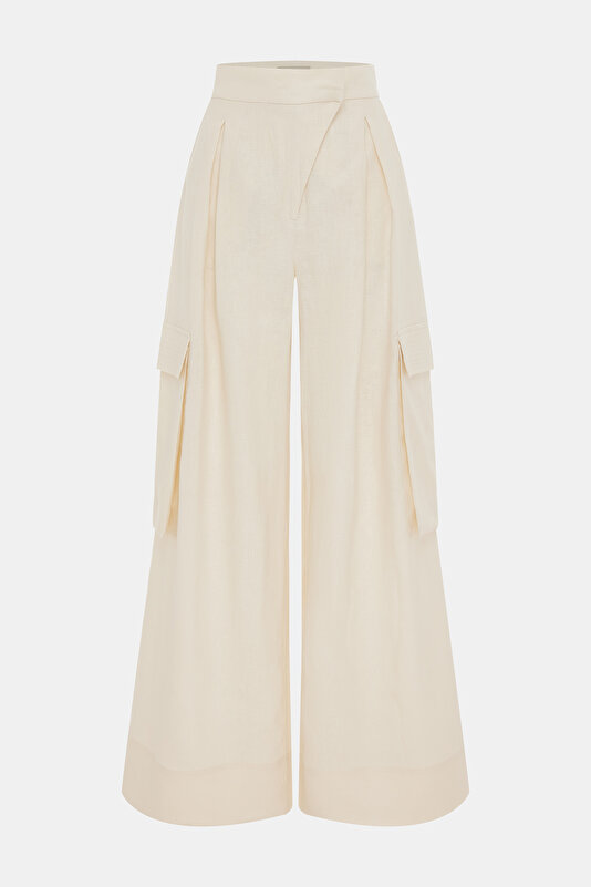 ECRU TROUSERS