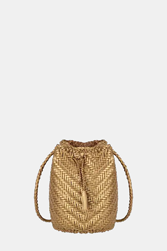 GOLD LEATHER BAG 4