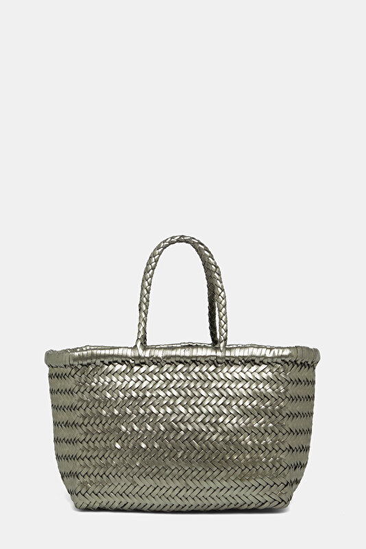 SILVER LEATHER BAG 3