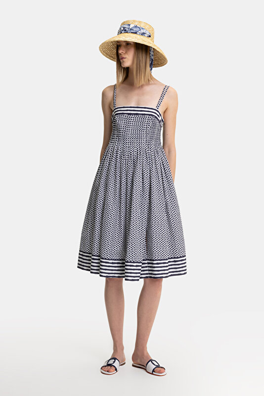 WHITE SHORT SLEEVE DRESS 4