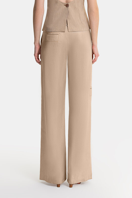 CAMEL STRAIGHT CUT TROUSERS 3