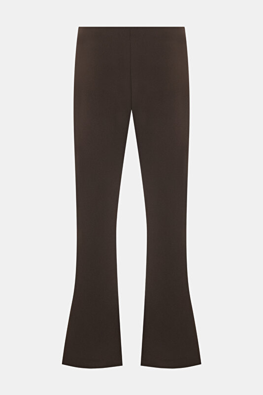 BROWN SKINNY LEG TROUSERS 2