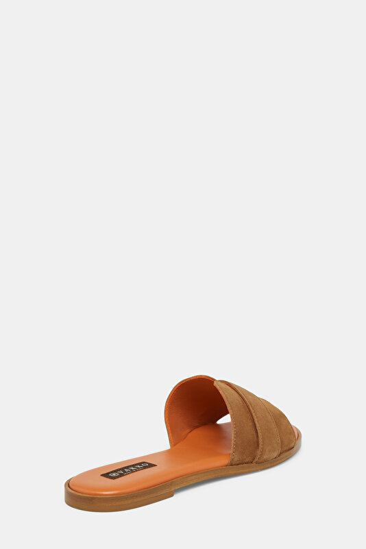 TAN SUEDE SLIPPER 3