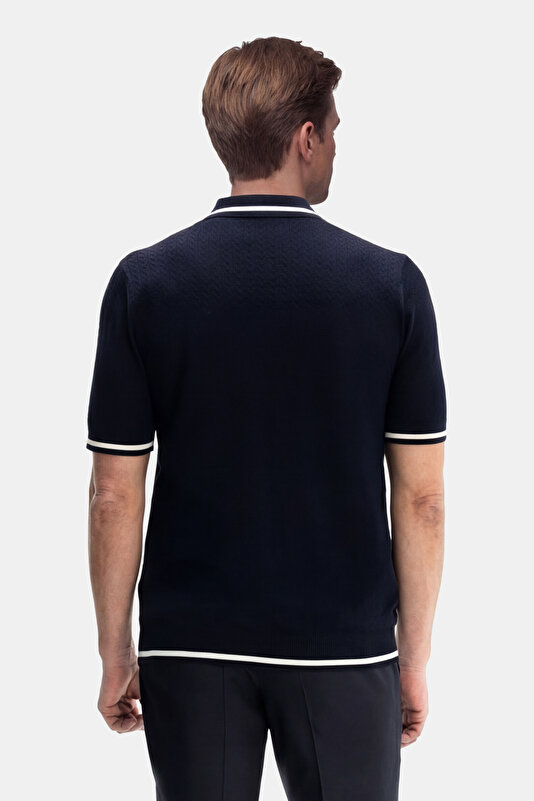 POLO YAKALI KISA KOL TRİKO T-SHIRT 2