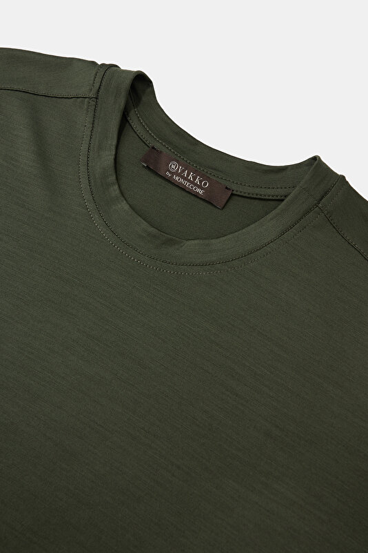 GREEN BICYCLE COLLAR SHORT SLEEVE TSHIRT 3