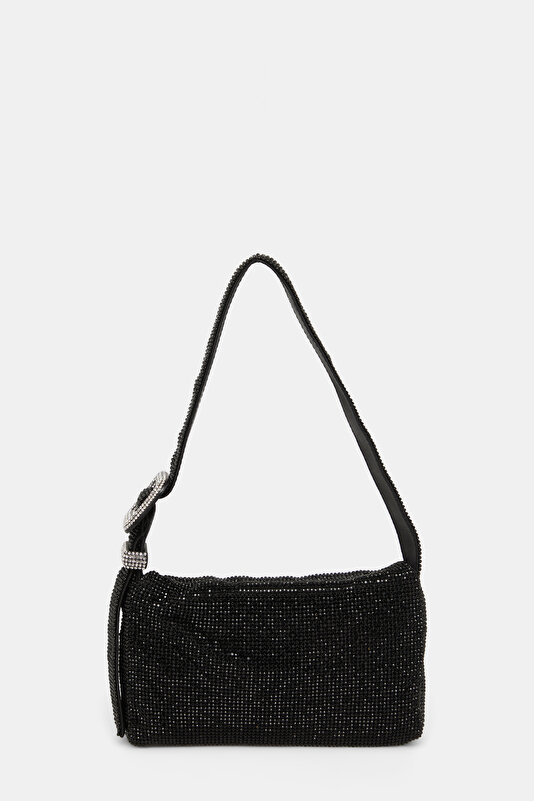 BLACK JEWELLED BAG 3