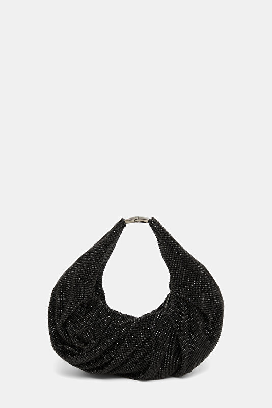 BLACK JEWELLED BAG 4