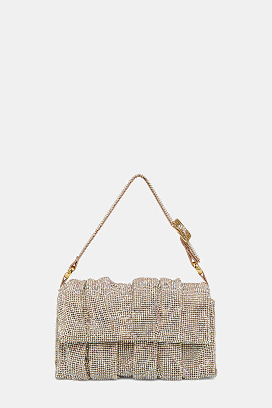 LIGHT PINK JEWELLED BAG
