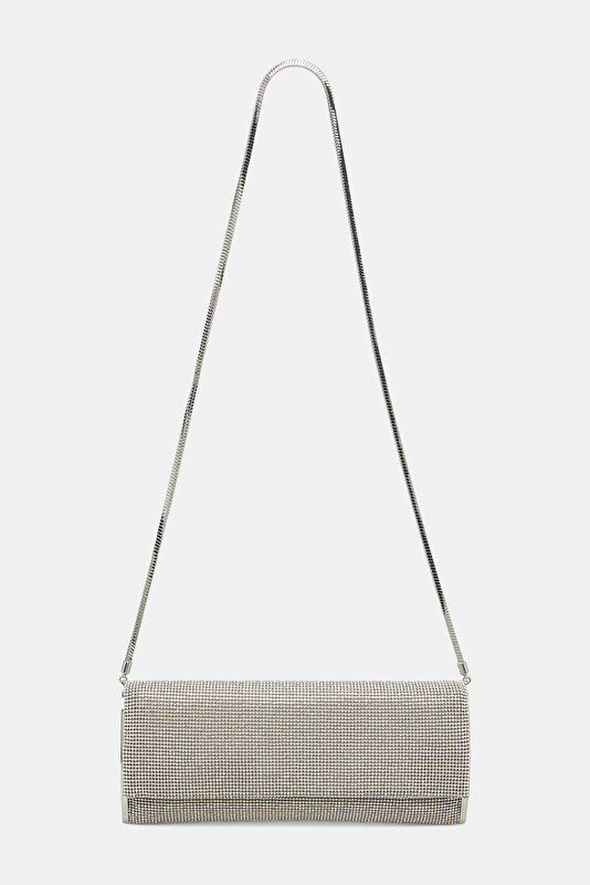 SILVER JEWELLED BAG 2