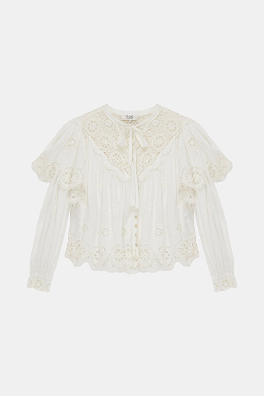 CREAM BLOUSE