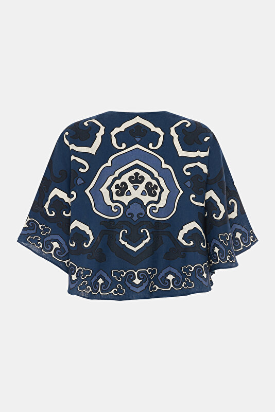NAVY BLUE BLOUSE 2