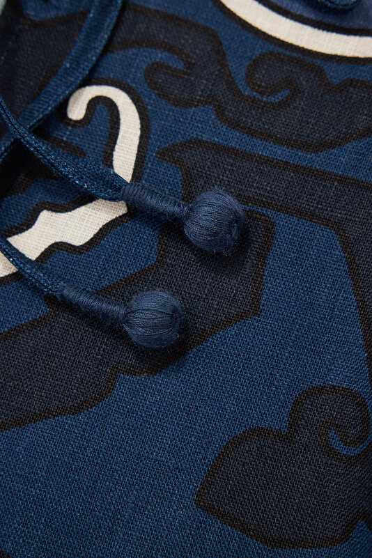 NAVY BLUE BLOUSE 4