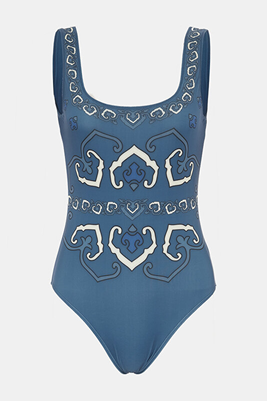 NAVY BLUE SWIMSUIT