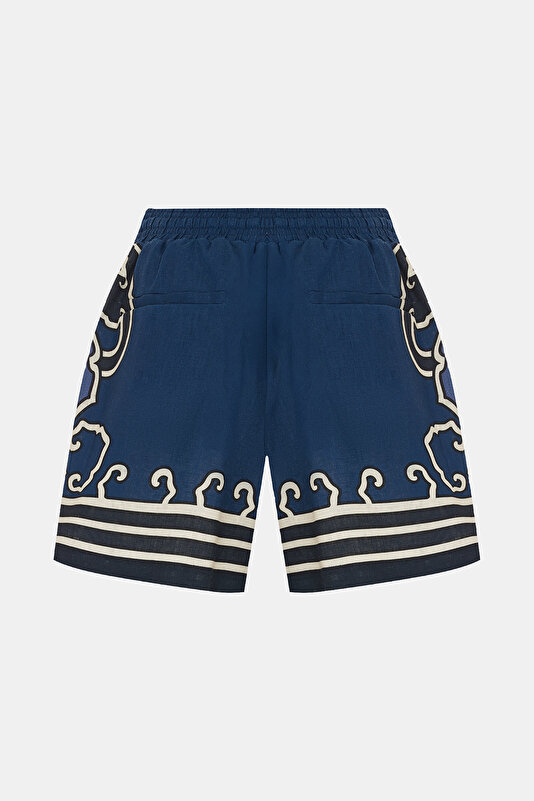 NAVY BLUE SHORTS 2