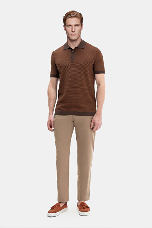POLO DÜĞMELİ YAKA KISA KOL TRİKO T-SHIRT 4