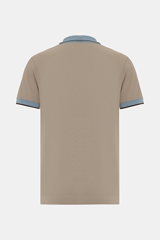 FERMUARLI POLO YAKA KISA KOL TRİKO T-SHIRT 2