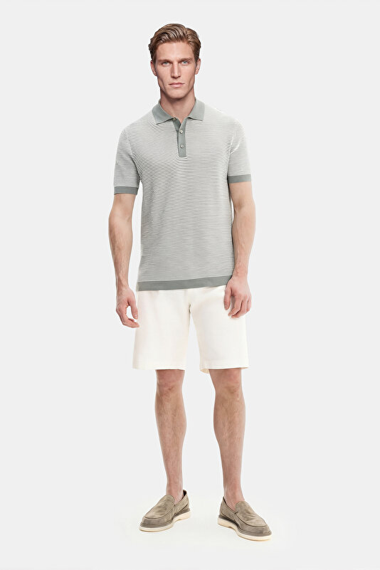 MINT POLO NECK SHORT SLEEVE TSHIRT 4