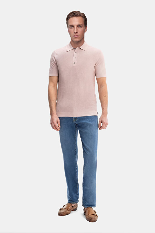 POLO DÜĞMELİ YAKA KISA KOL TRİKO T-SHIRT 3